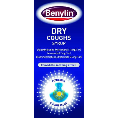 Benylin Dry Cough Syrup 125ml