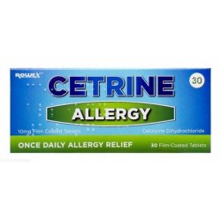 Cetrine Allergy Tablets