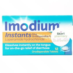 Imodium Instants 2mg (Loperamide)12 Orodispersible tablets