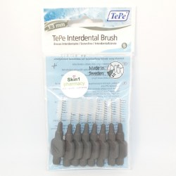 TePe Interdental Brushes Grey 1.3 mm 8 Pieces